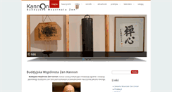 Desktop Screenshot of kannon.pl